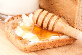 honing met brood